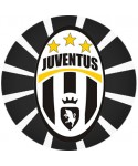 Cialda ostia per Torta JUVENTUS logo stemma da personalizzare