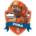 Cialda ostia per torta paw-patrol Zuma