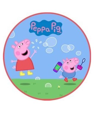 Cialda per torta Peppa Pig