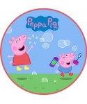 Cialda per torta Peppa Pig