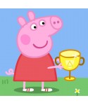 Cialda per torta Peppa Pig