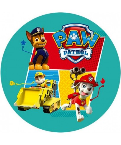 cialda per torta Paw Patrol