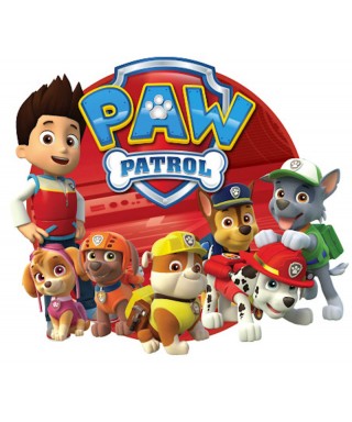 cialda per torta Paw Patrol