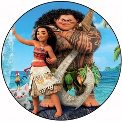 Cialda ostia  per torta Moana