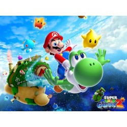 Cialda ostia per torta Super Mario Galaxy 2