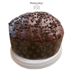 Artisan Panettone Covered with Chocolate 500gr 750gr 1000kg