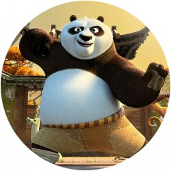 Cialda ostia per Kung fu Panda