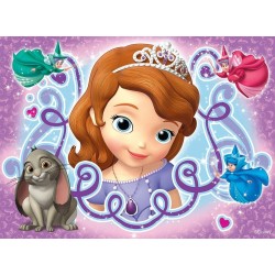 Princess Sofia cake waffle