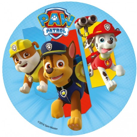 cialda per torta Paw Patrol