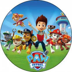 cialda per torta Paw Patrol