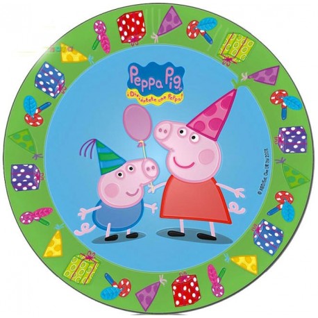 Cialda per torta Peppa Pig