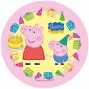 Cialda per torta Peppa Pig