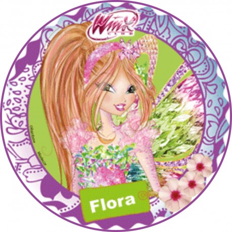 Cialda ostia per torta Winx