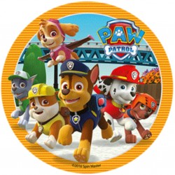 cialda ostia per torta Paw Patrol